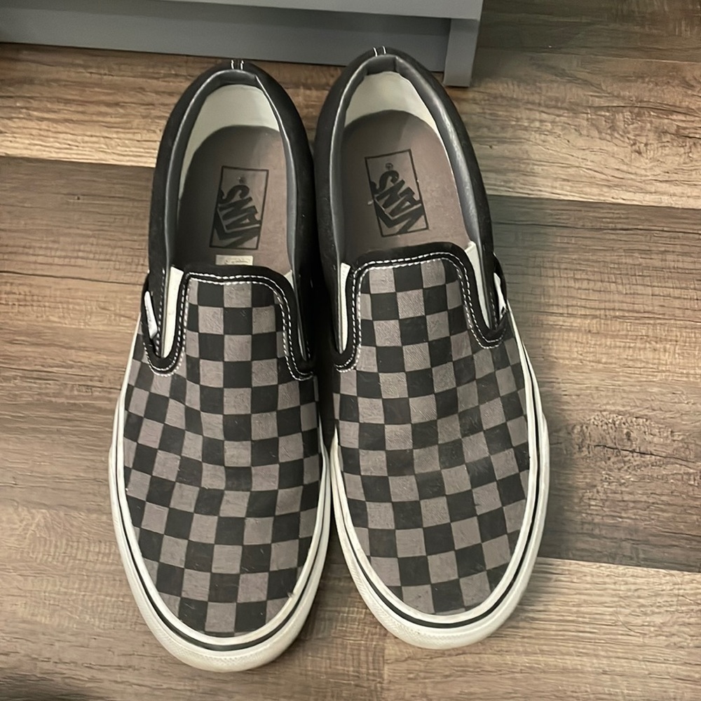Checkered Vans